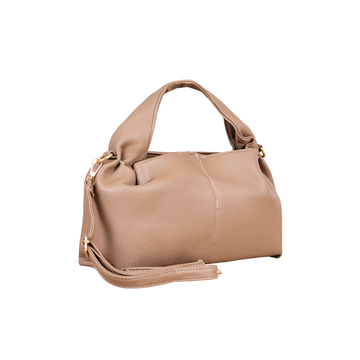 Beige Hobo Handbag