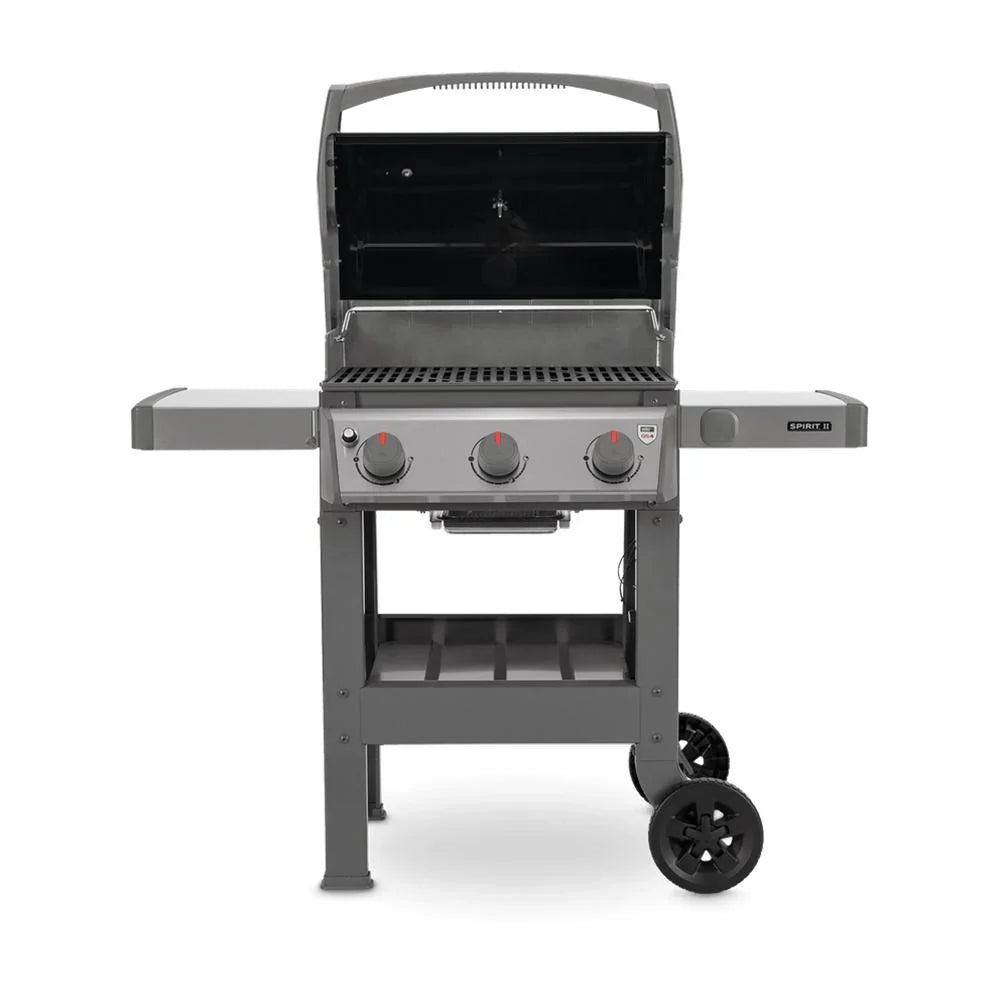 2026 2025 Weber Spirit II E-310 GBS – Grill à Gaz Acier Inoxydable 3 Brûleurs, Gourmet Barbecue System, Édition Limitée