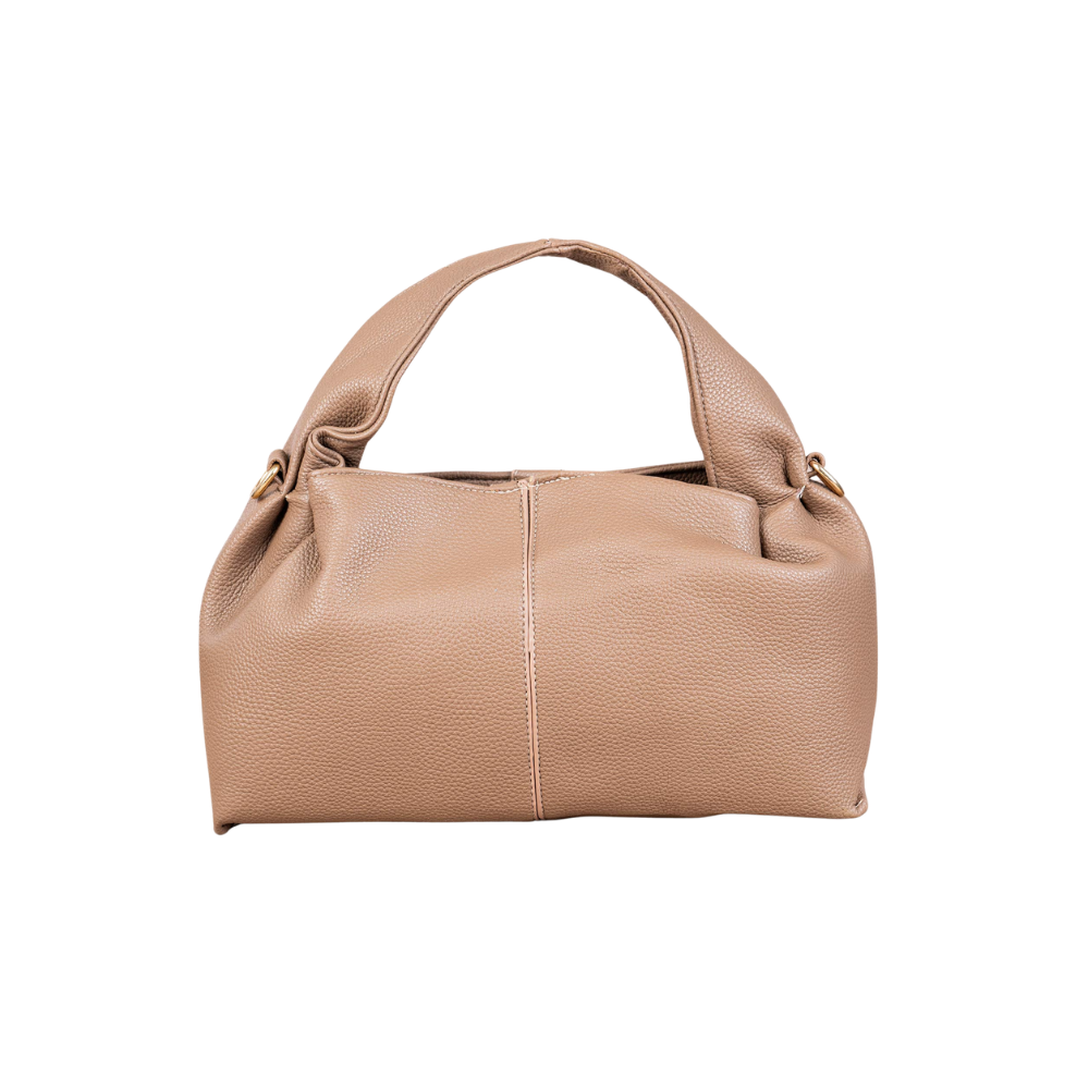 Beige Hobo Handbag