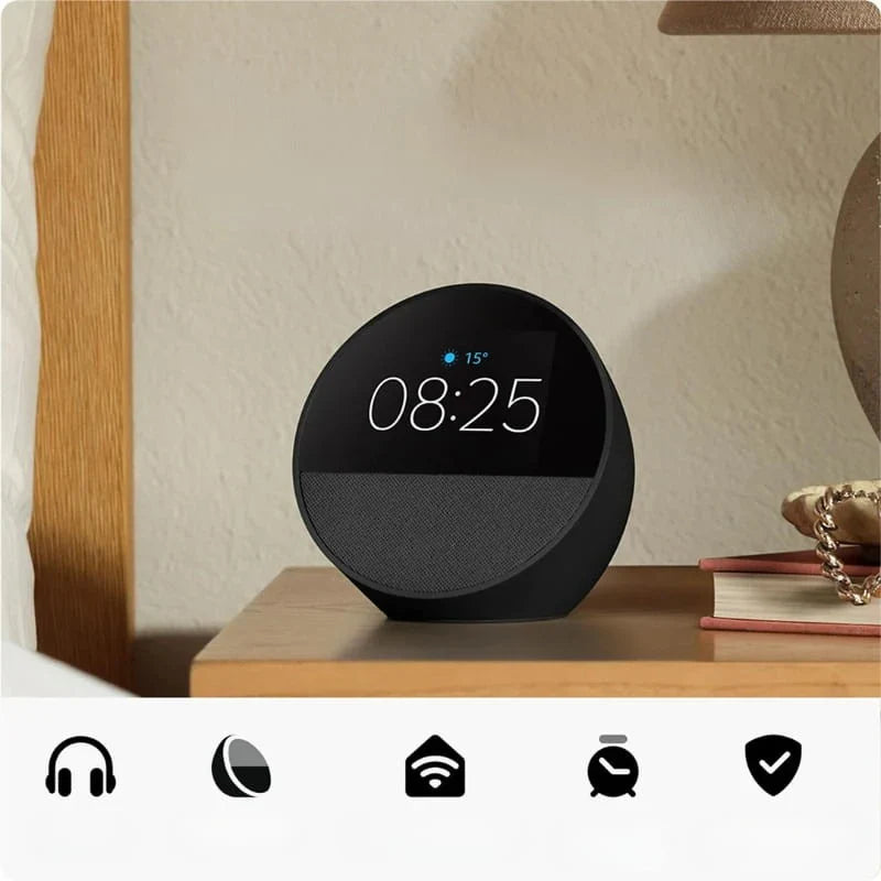 2026 Echo Spot 2025 Noir Assistant vocal connect -