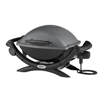 2026 2025 Weber Q1400 – Barbecue Électrique Portable, Surface 43x32 cm, Grille Fonte Émaillée, Édition Limitée