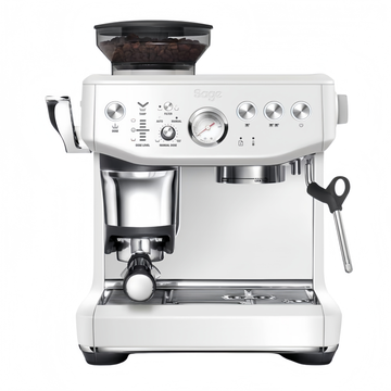 2026 2025 Machine à Café Expresso avec Broyeur Intégré & Mousseur à Lait – Sage Barista Express Impress – Acier Inoxydable Brossé, Expérience Barista à Domicile