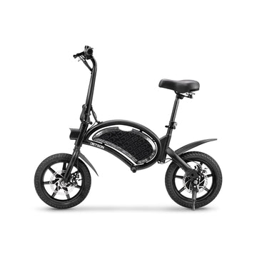 2026 Roulement électrique pour adulte avec boulon Jetson | Comprend un moteur de 350 watts | Pieds de pied | Mécanisme de pliage facile | Guidon pliable | Poignée de transport intégrée | Cadre léger en alliage d'aluminium | Tête LED