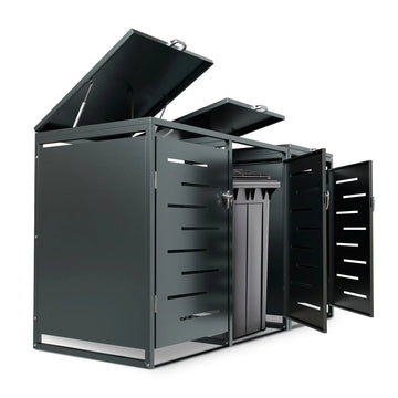 2026 Metall Mülltonnenbox Arel