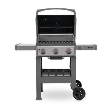 2026 2025 Weber Spirit II E-310 GBS – Grill à Gaz Acier Inoxydable 3 Brûleurs, Gourmet Barbecue System, Édition Limitée