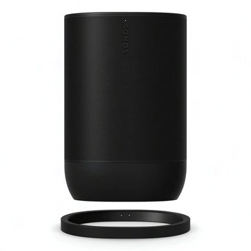 2026 2025 Sonos Move 2 – Enceinte Portable Intelligente avec Batterie 24 Heures, Bluetooth et Wi-Fi, Résistante à l’Eau (Noir)
