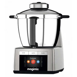 2026 Robot Cuiseur Multifonctions Cook Expert – Grande Capacité, Écran Tactile Intuitif, Inox Chrome Mat – Tout-en-Un pour Cuisiner Facilement