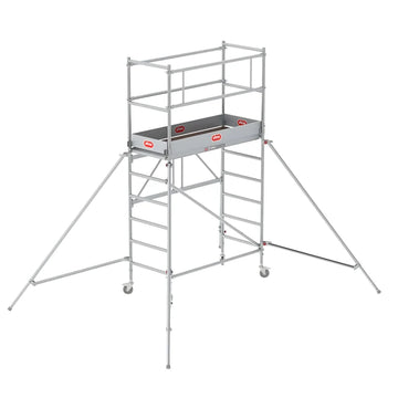2026 chafaudage tlescopique 7,80m Aluminium - dmontable chafaudage mobile -