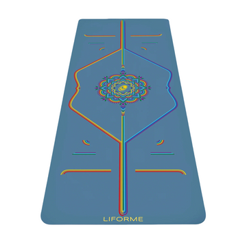 2026 2025 Tapis de Yoga de Voyage Liforme Rainbow – Alignement Coloré et Éco-Responsable