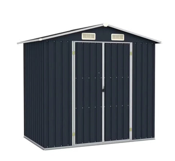 2026 Abris de Jardin Gris Mtal 205 x 183 x 129 cm -