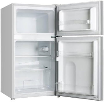 2026 FrigeluX Réfrigérateur Double Porte Blanc RDP91BE 86L