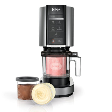 2026 Machine à glaçes NINJA - Creami NC300EU - 6 programmes - Capacité 473ml - Jusqu'à 1,4L de glace - 3 bols inclus