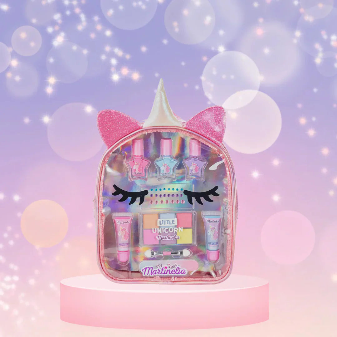 2026 Sac à dos trousse cosmétiques - Édition Licorne - Martinelia